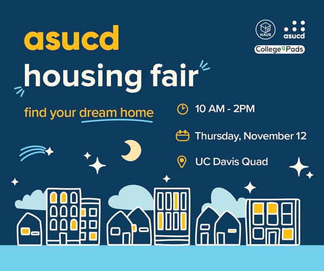 ASUCD Housing Fair Nov. 12, 2026