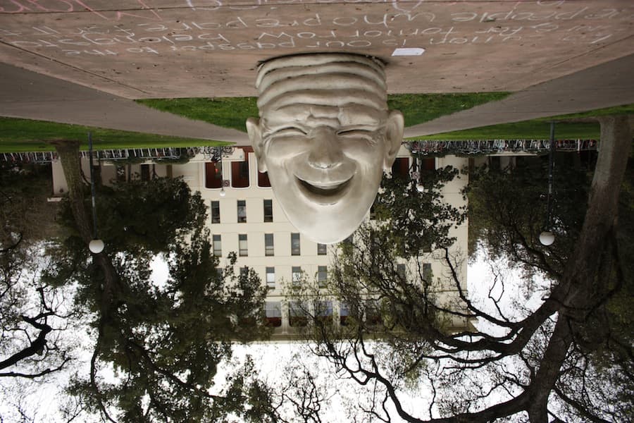 Falling head over heels for UC Davis. (DEVIN McHUGH / AGGIE)