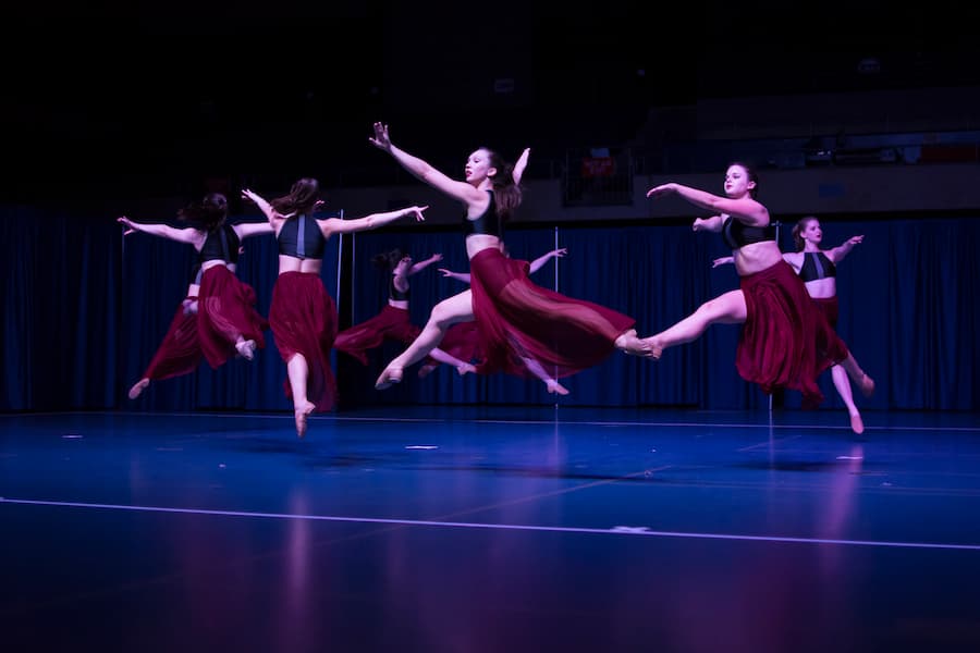 Taking the leap. (DIANA LI / AGGIE)
