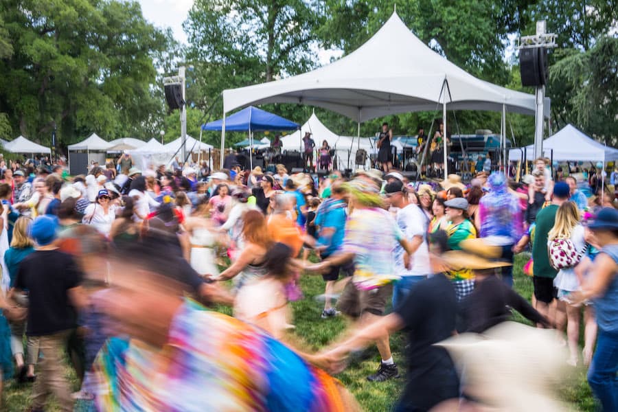 As the Chinese phrase goes: People mountain people sea. (NICHOLAS CHAN)