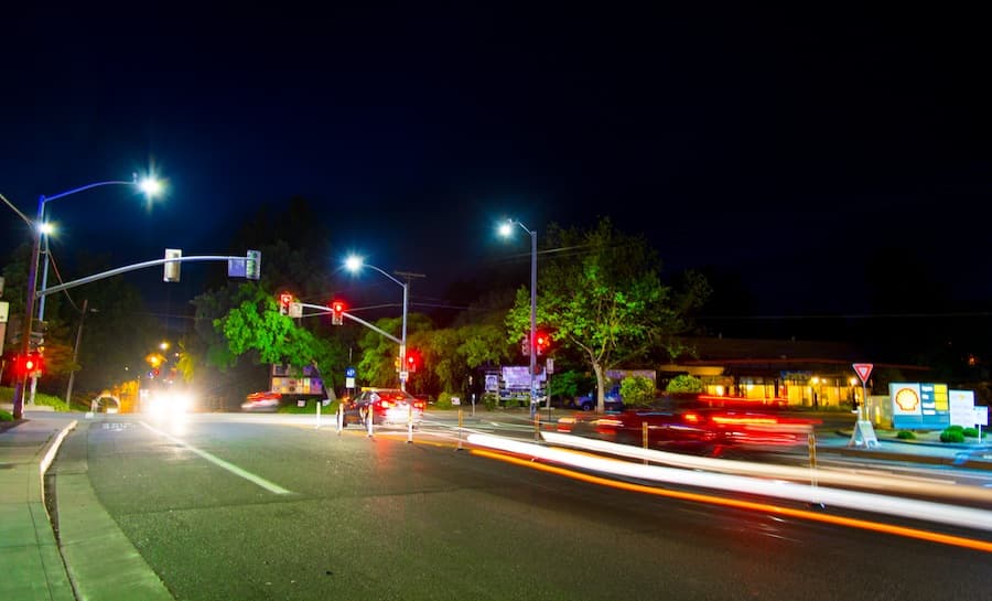 Night moves. (CHELBERT DAI)