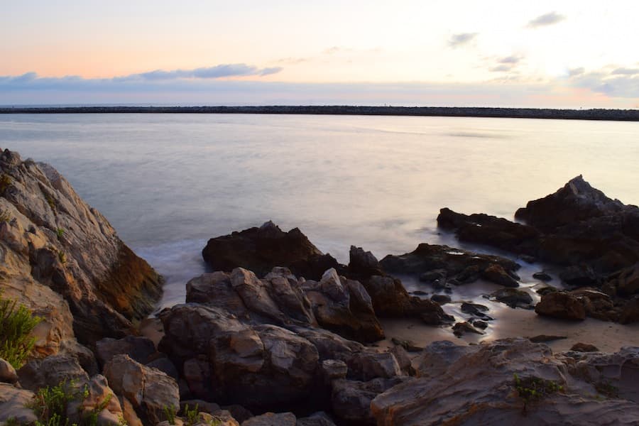 What I liked about this photo when I took it was the cloud-like appearance of the water. When I look at it, I can see both clouds and water, and I think that makes this picture interesting to look at. (BRIAN LANDRY / AGGIE)