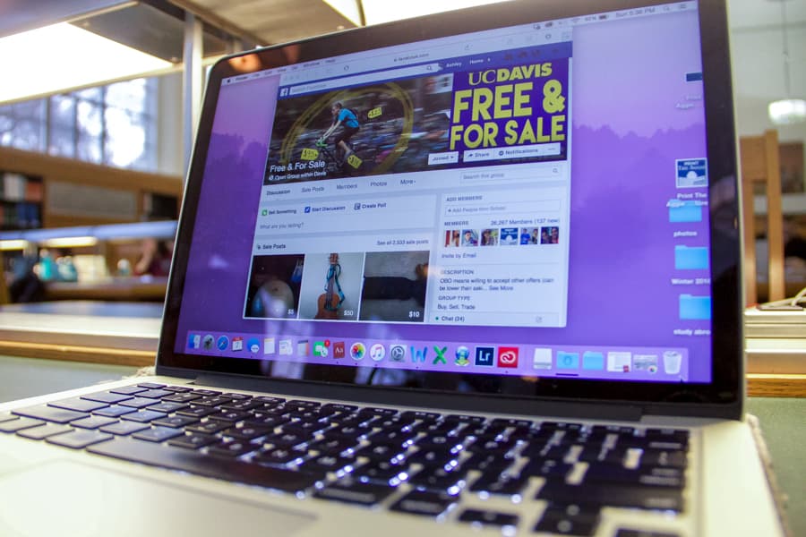 Students offer their services for free on the Facebook Free & For Sale Group. (ASHLEY LUGO / AGGIE)