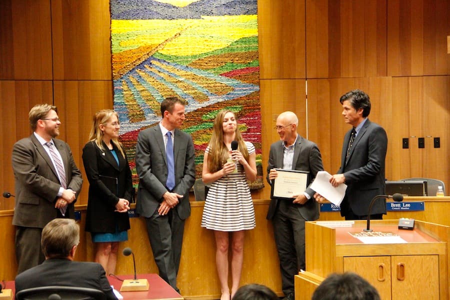 2015 Golden Heart Award recipient, Elizabeth Salomon (CITY OF DAVIS, MEDIA SERVICES / COURTESY)