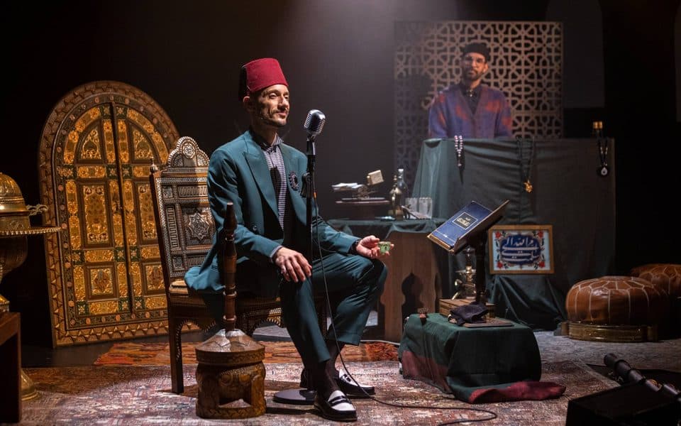 Syrian American rapper and poet Omar Offendum performed at the Mondavi Center, April 24 (Mondavi Center/Courtesy)