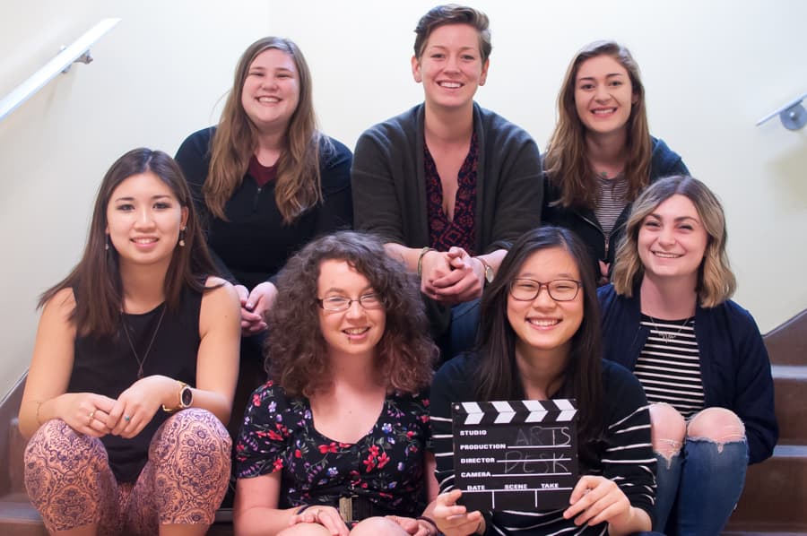 The California Aggie Arts Desk. (JAY GELVEZON / AGGIE)