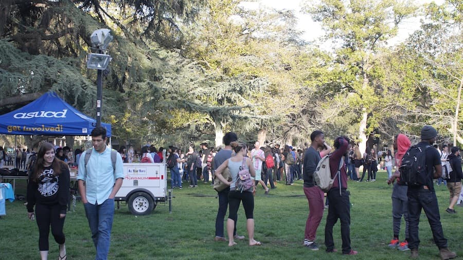 ASUCD's Block Party was held on Feb. 25, 2016. (AGGIE STUDIOS / COURTESY)