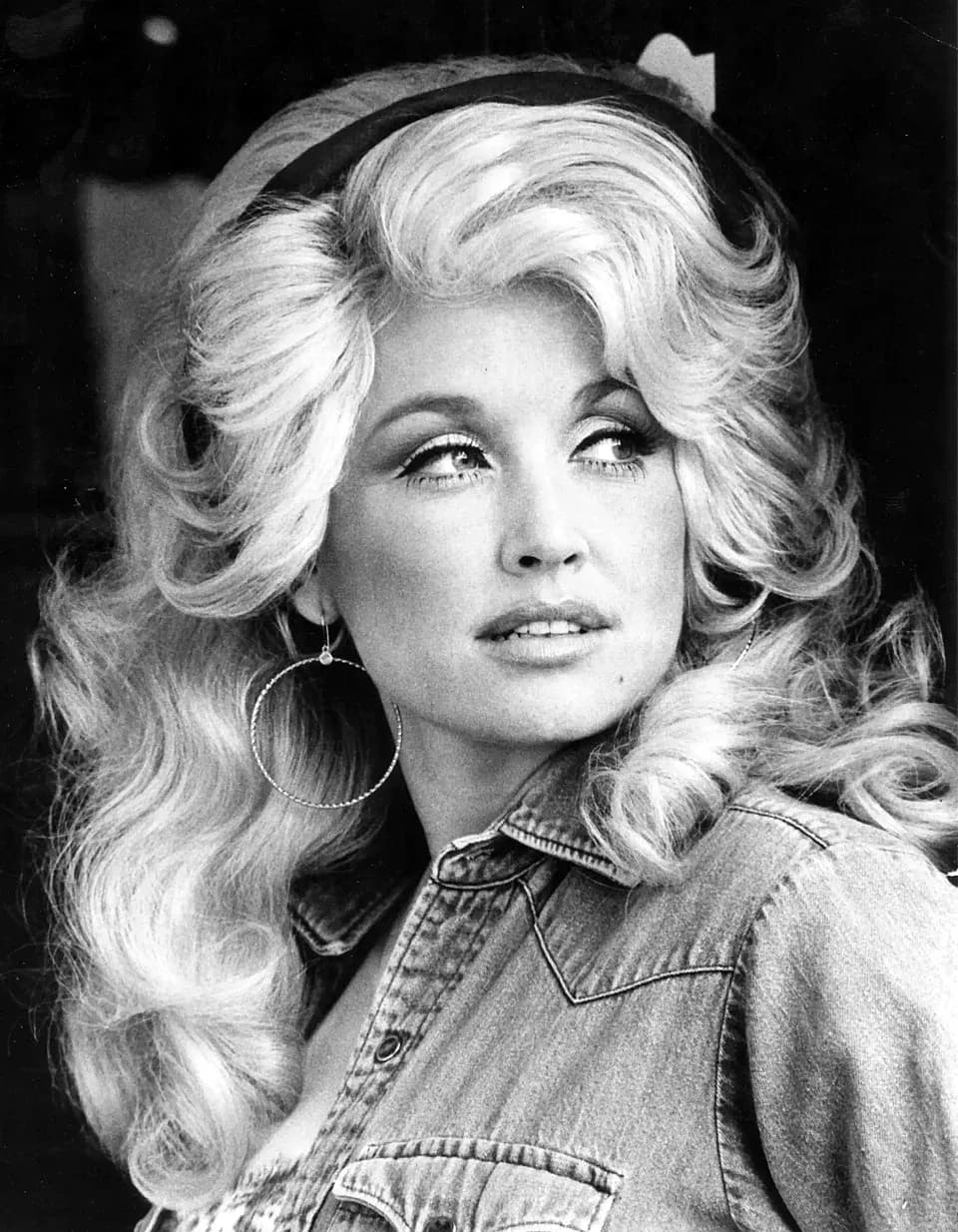 Dolly Parton on March 22, 1977.