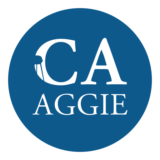 The California Aggie logo