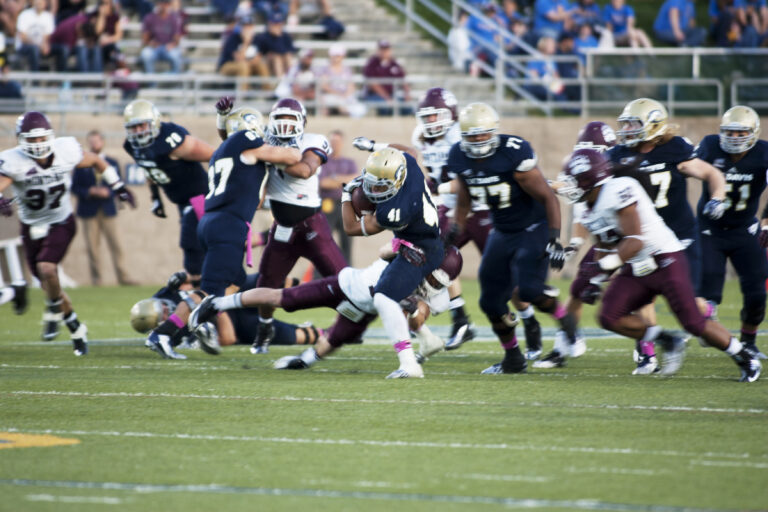 Aggies get mauled by nationally-ranked Grizzlies