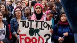 Students lead protest in response to impending tuition hikes