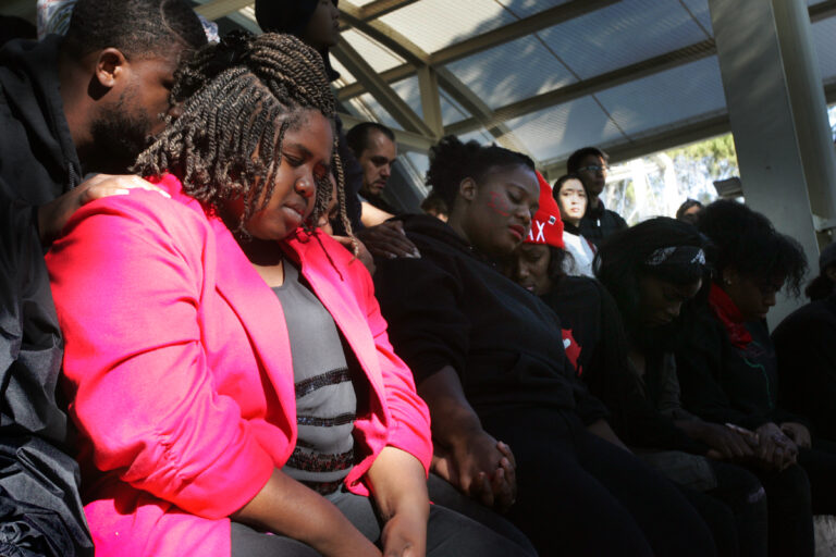 UC Davis students gather to protest Ferguson grand jury verdict