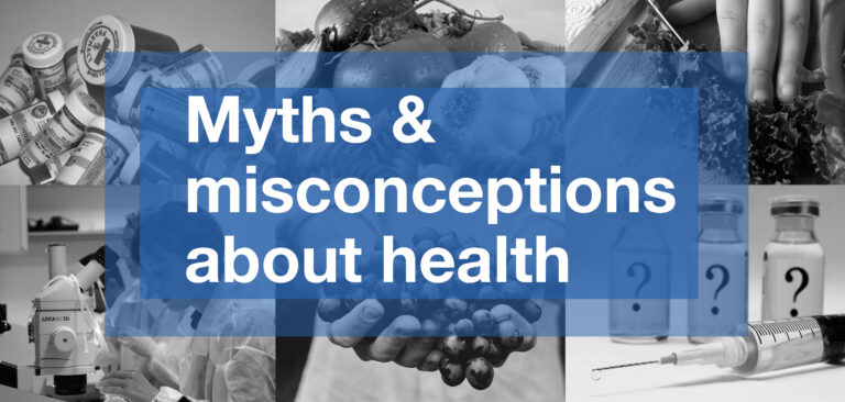 Myths and Misconceptions about Health