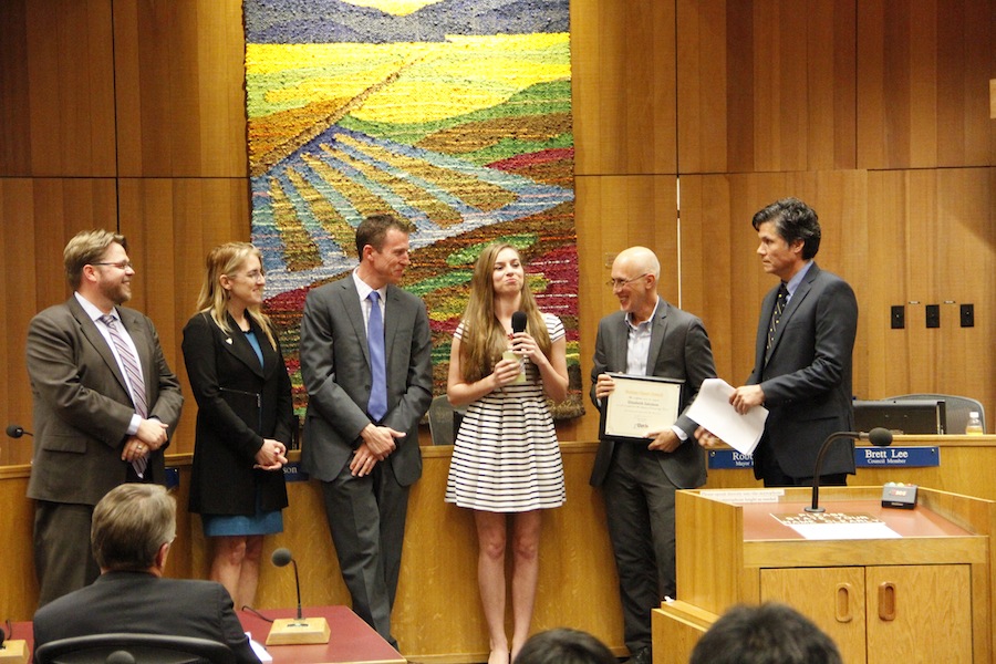 2015 Golden Heart Award recipient, Elizabeth Salomon (CITY OF DAVIS, MEDIA SERVICES / COURTESY)