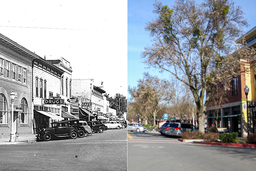 2nd and G St., Downtown Davis (ASHLEY LUGO / AGGIE)