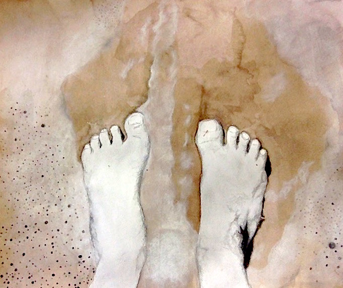 FEET IN THE SAND / AN DO / COURTESY