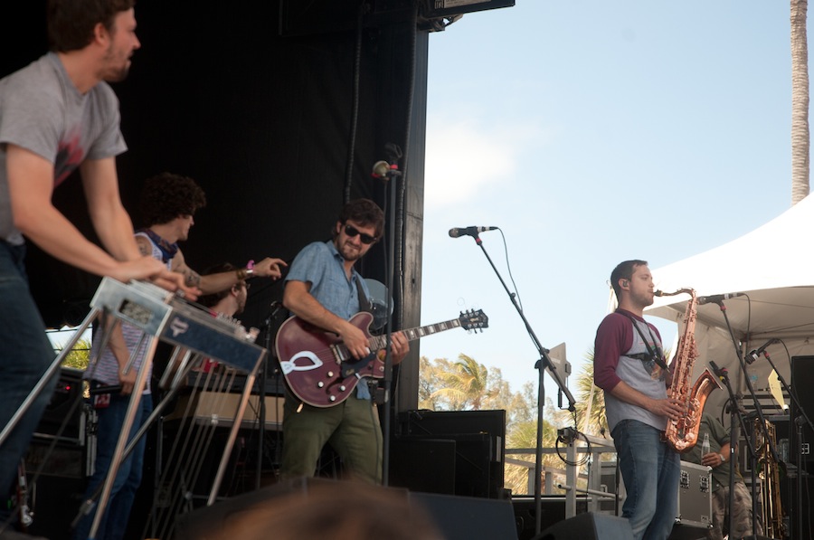 The Revivalists playing at the Tortuga Music Festival. (WILL VON BOLTON / COURTESY)