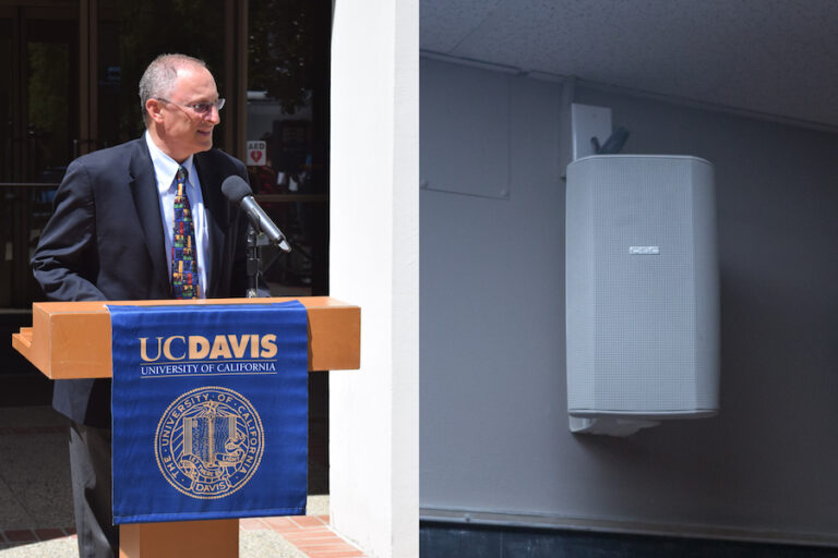 Humor: Speakers to be installed in classrooms for weekly 10 a.m. chancellor announcements