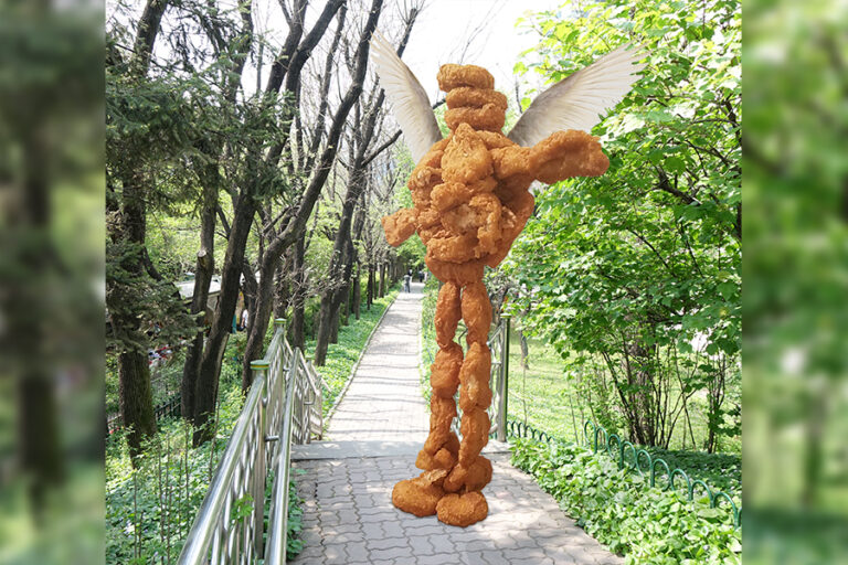 Humor: “Alternative facts are still facts!” says flying man made of Chicken McNuggets, giggles and wishes