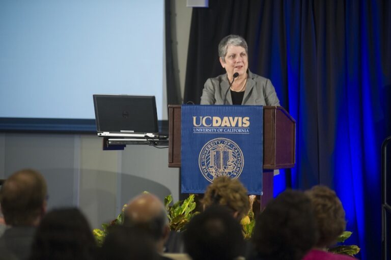 UC President Janet Napolitano to step down next year