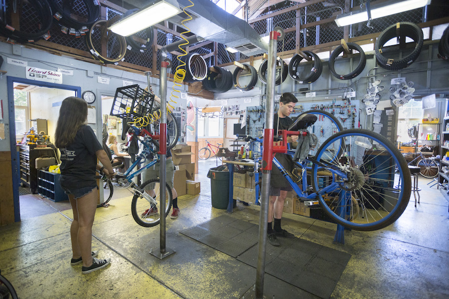 the bicycle barn