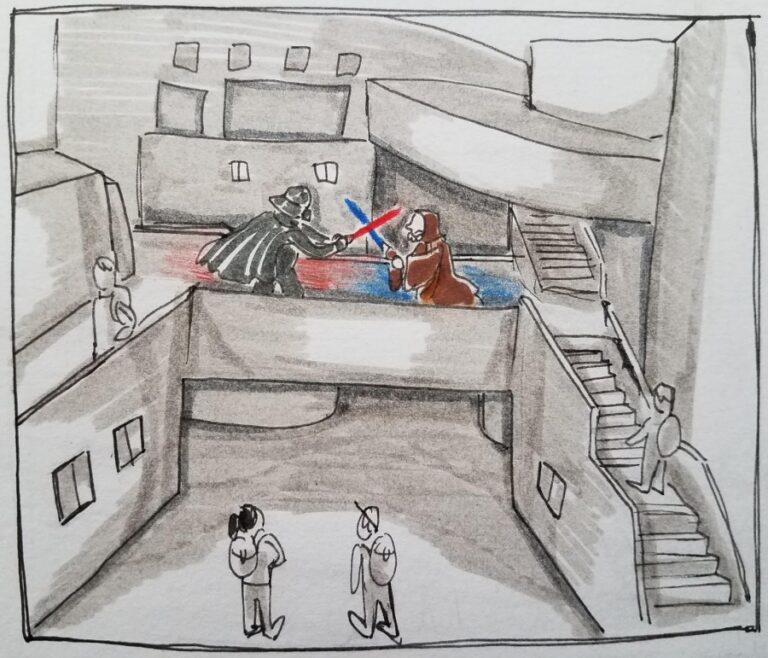 Everyday events in the Death Star