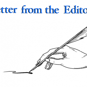 Letter from the Editor