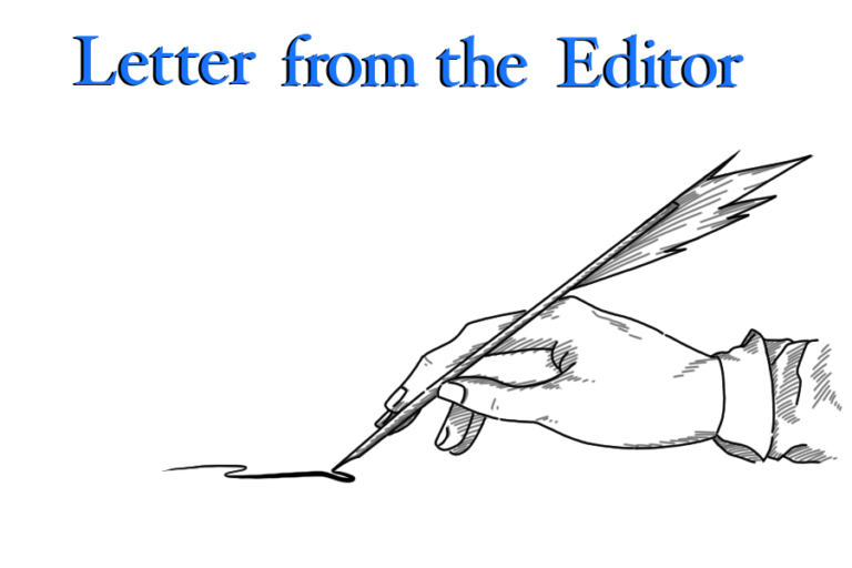 Letter from the Editor