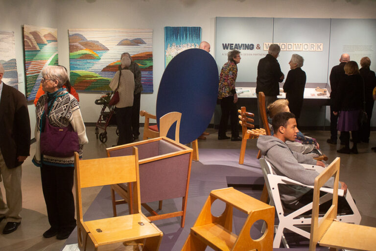 Weaving and Wordwork: A Scandinavian Design Partnership