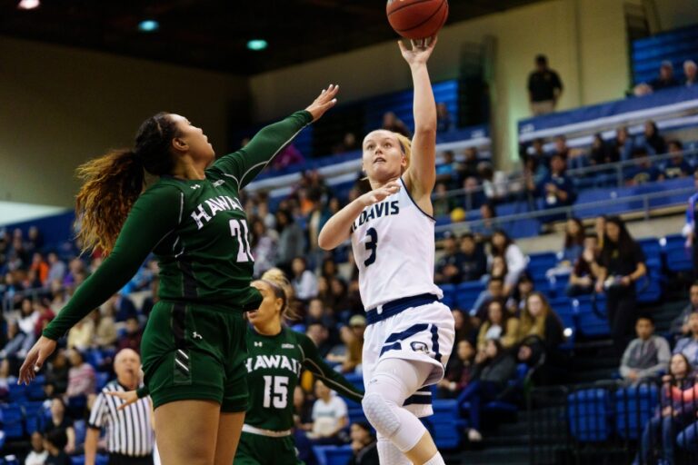 Women’s basketball wins 10th straight game in blowout
