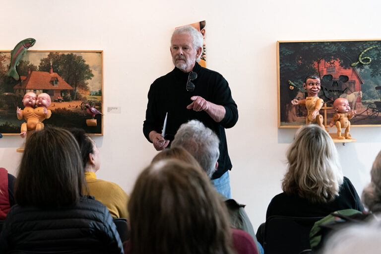 Michael Stevens at the Pence Gallery