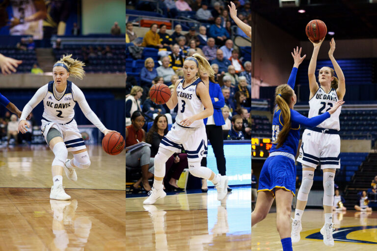 Women’s Basketball rolls past UCSB on Senior Night