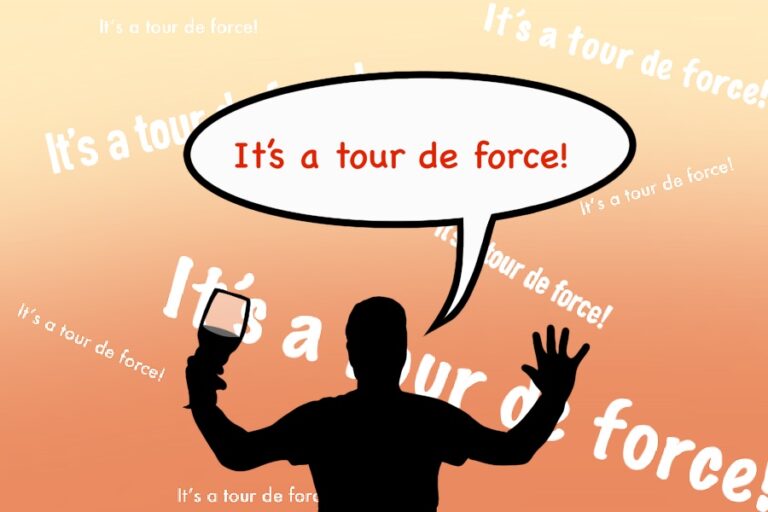 Humor: [Actor] is a tour de force in [movie]