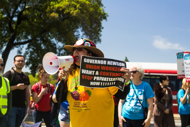 AFSCME Local 3299 UC workers hold state-wide strike to protest unfair labor practices