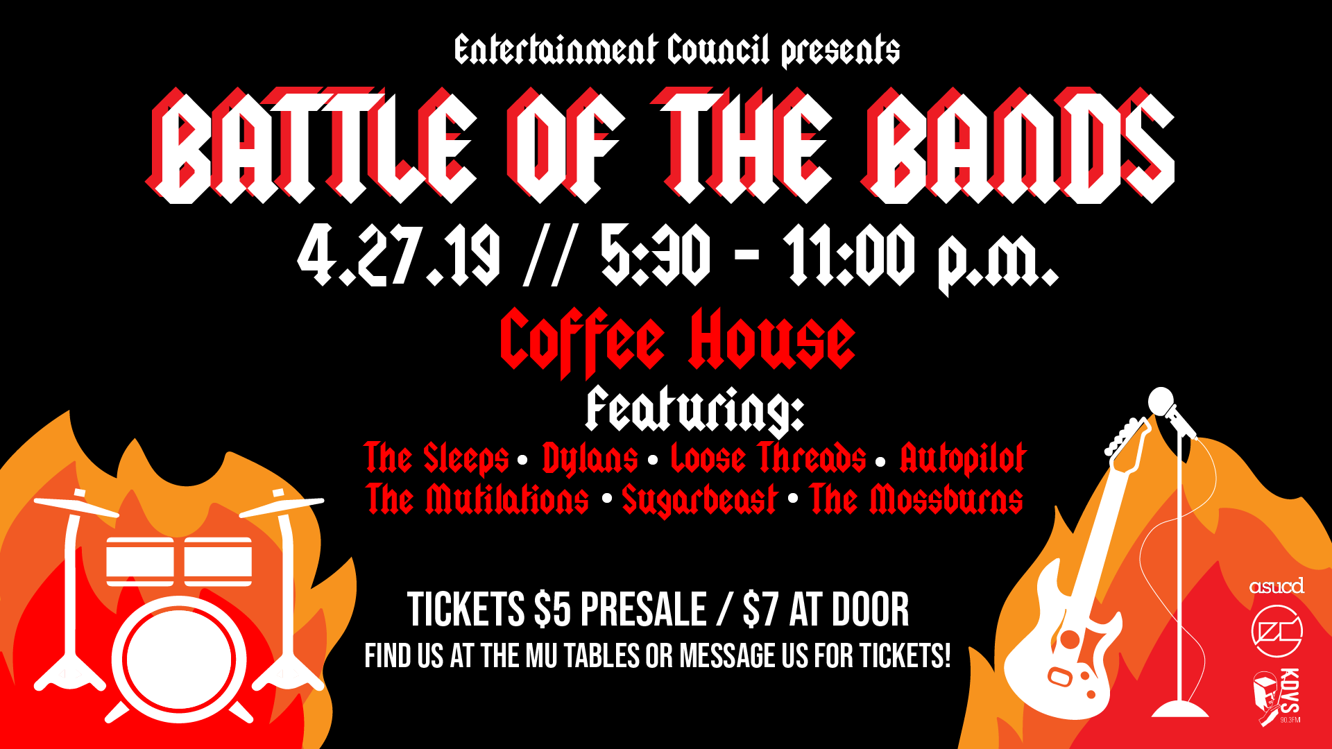 Ec Presents Battle Of The Bands The Aggie