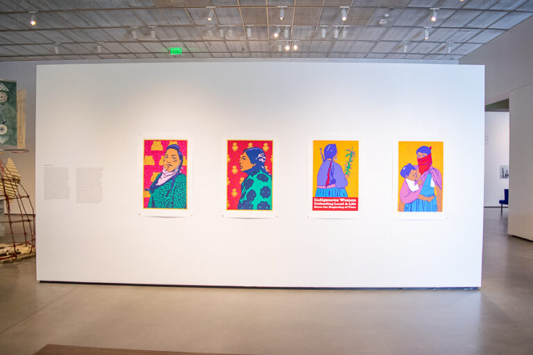 Xicanx Futurity exhibition comes to an end, Native American students discuss future actions