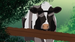 Humor: Tercero cow wears disguise to avoid families during orientation season