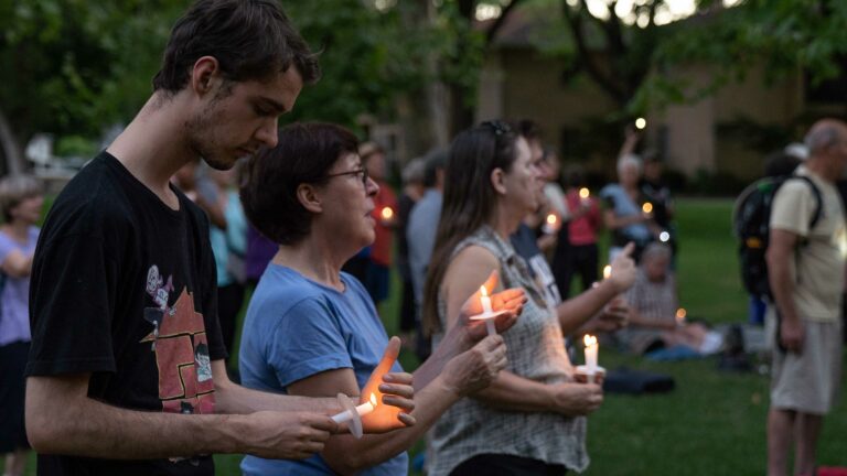 Over 200 attend Davis vigil protesting migrant, asylum seeker detention centers