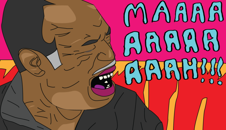 Humor: Students stage an intervention on a crowded sidewalk