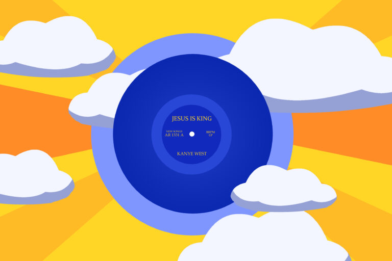 “Jesus is King,” lyrically lifeless and saved not by God, but collaborators