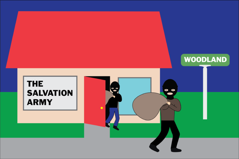 $9,000 raised after donations stolen from Woodland Salvation Army Service Center