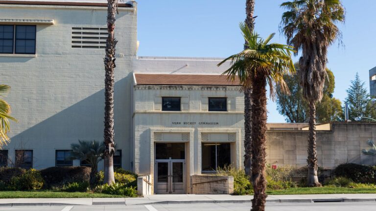 Student-athletes train with their teams over break during winter training