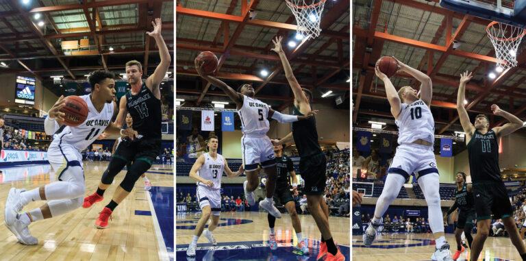 Late comeback downs men’s basketball on Senior Night