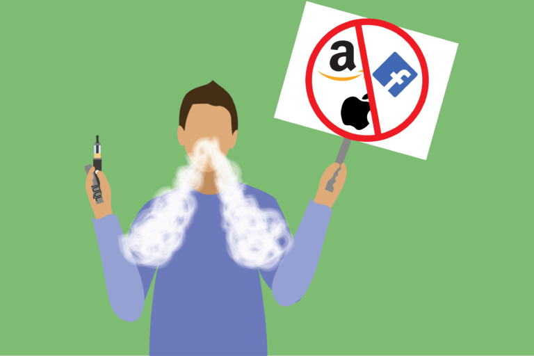 Humor: Hip Zoomer protesting big corporations while vaping: “Juul is a small corporation”