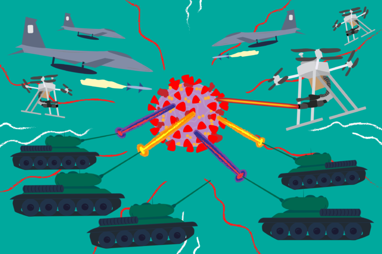 Humor: Massive military budget and public health cuts to come good in fight against COVID-19