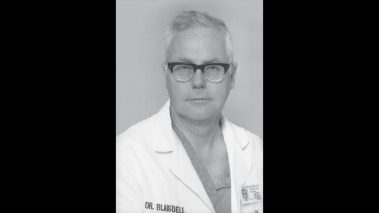 In Memoriam: Dr. F. William Blaisdell, former chair of UCDMC Surgery Department