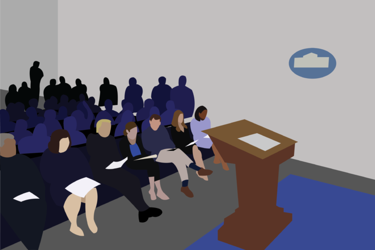 Press conferences are not political rallies