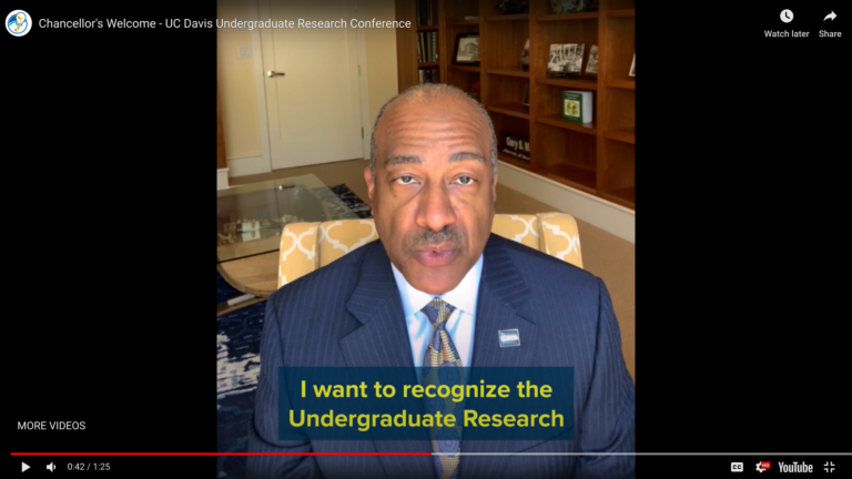 Undergraduate Research Conference goes virtual for first time in 31-year history