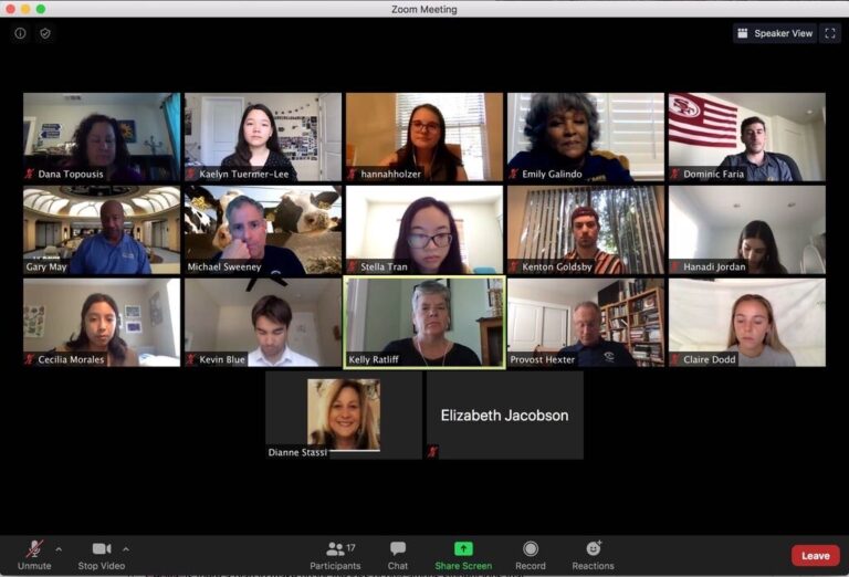 The Editorial Board meets with Chancellor Gary May, UC Davis administrators