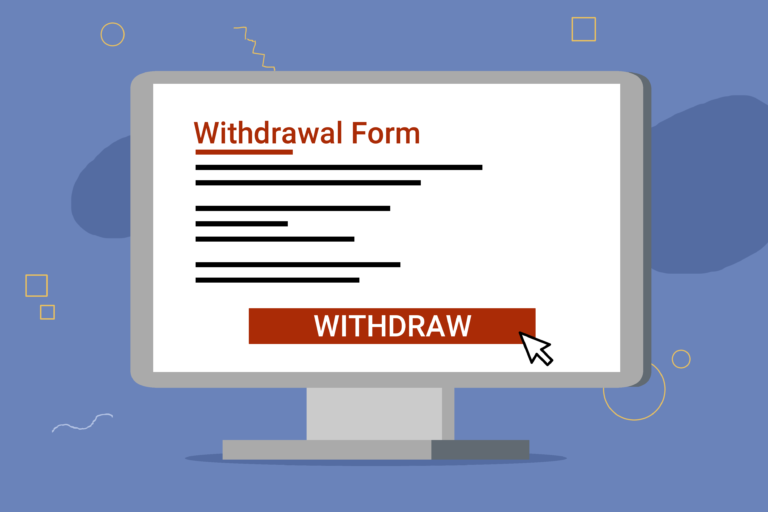 Student and staff member discuss taking a break from online school